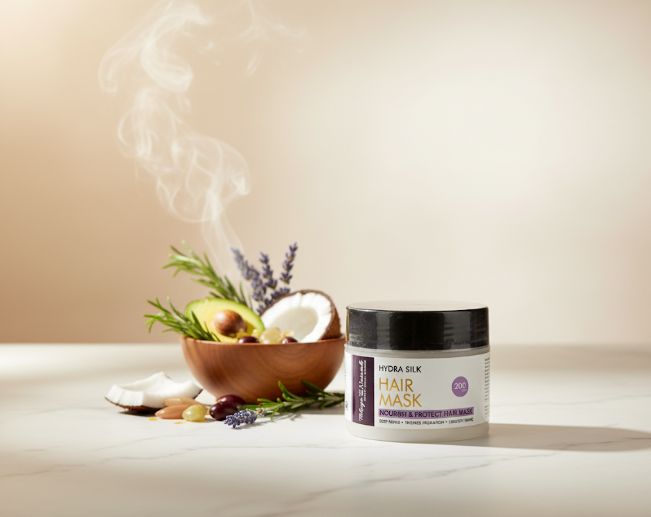 Hydra Silk Hair Mask for Deep Conditioning & Smooth, Manageable Hair