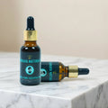Premium beard oil for softening, conditioning, and maintaining a healthy-looking beard