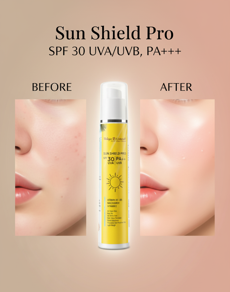 SunShield Pro SPF 30 Sunscreen | Broad Spectrum UVA UVB Protection for Daily Use