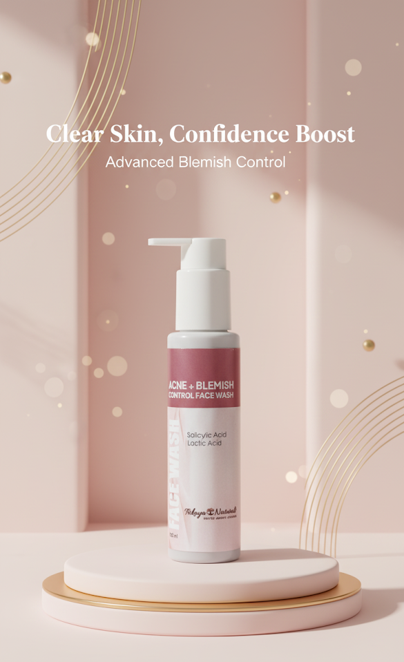 Acne & Blemish Clear Face Wash for Gentle Cleansing & Balanced Skin Care